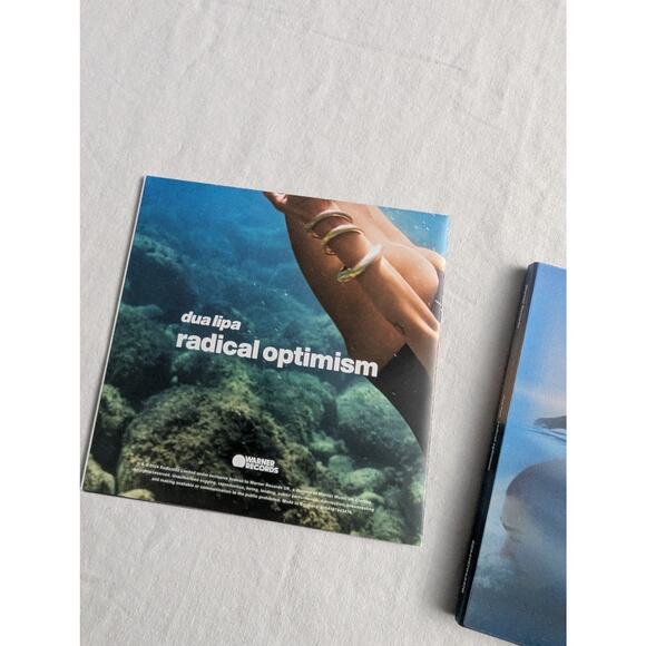 Dua Lipa Hand Signed Insert Radical Optimism Lenticular CD New - Picture 8 of 12